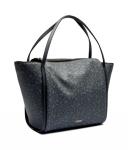 Сумка шоппер Tous Kaos mini lines с фирменным принтом, серый - фото 4