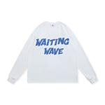 Футболка унисекс WAITINGWAVE, темно-синий - фото 4