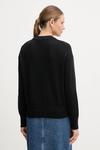 Хлопковый свитер Calvin Klein Jeans, черный - фото 3