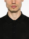 Рубашка поло тонкой вязки Kangra, черный - фото 4