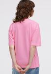 Футболка SENSES.THE LABEL CLA MIT WORDING PRINT, Rose Pink/Light Pink - фото 3