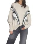 Толстовка в стиле ретро в цвете Dune Bolt Multi LABEL+thread - фото 2