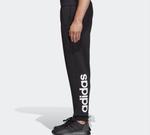 Брюки neo essentials linear tapered logo knit long pants black Adidas, черный - фото 3