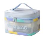 Женская косметичка - синяя (KS73) 1 шт. eCarla - фото