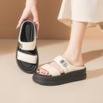 Шлепанцы женские Gemeiq, серебряный - фото 6