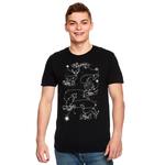 Футболка Harry Potter - Marauders Astrology черная - фото