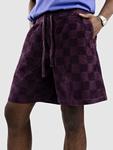 Шорты Vans Range Checkbrd Cord Loose Shorts, blackberry wine - фото