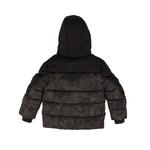Утепленный пуховик с капюшоном для мальчиков Zeroxposur, Black Camo - фото 2