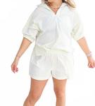 Шорты Cassie Stripe цвета лайм Adrienne, Lime - фото 4