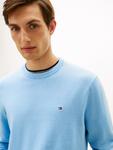 Свитер TOMMY HILFIGER Essential, светло-голубой - фото 5
