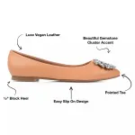 Renzo Балетки Journee, Tan - фото 8