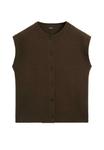 Кардиган Massimo Dutti Cardigan, Mottled Dark Brown - фото 6