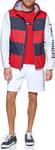 Дождевик Tommy Hilfiger Men's Color Block Logo, Red/Ice/Navy - фото 2