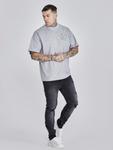 Футболка SikSilk, Grey - фото 5