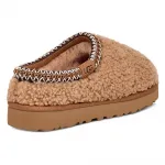 Тапочки Ugg Tasman Maxi Curly, коричневый - фото 6