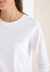 Топ Cecil Long sleeved top, Weiß/White - фото 3