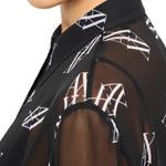 Рубашка с логотипом ARMANI EXCHANGE, черный - фото 7