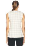 Calliope Жилет Simkhai, Sand Gingham - фото 3