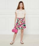 Футболка для девочки Guess с декором, розовый - фото 2