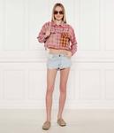 Джинсовые шорты бандиты Loose fit One Teaspoon, синий - фото 2