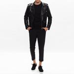 Ами Свитер с цепным стежком AMIPARIS, черный - фото 5