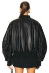 Куртка The Attico Anja Bomber, черный - фото 4