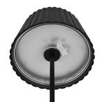 Торшер на аккумуляторе 13,5x123 см, черный - фото 4