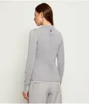 Шерстяной кардиган Slim fit Patrizia Pepe, серый - фото 3