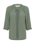 Блуза Cream CRNana, зеленый - фото