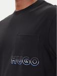 Футболка regular fit Nogoste 50549120 Hugo, черный - фото 4