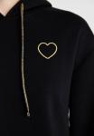 Толстовка с капюшоном PCCHILLI HEART HOODIE NOOS Pieces, черный - фото 5