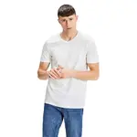 Футболка Jack & Jones Jacbasic V-Neck 2 Units, белый - фото