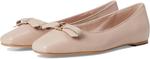 Балетки Kate Spade New York Deco Bow Smooth Leather Flat, цвет Pale Vellum - фото