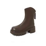 COMELY Ботинки женские Black/Coffee - фото 4