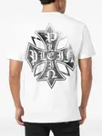 Футболка Destroyed Crest Philipp Plein, белый - фото 4