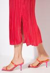 Платье Ulla Popken Day dress, Neon Red/Red - фото 6