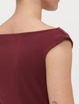 Рубашка Vero Moda Petite, Wine Red - фото 5