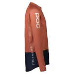 Джерси эндуро с длинным рукавом POC Pure, оранжевый - фото 3