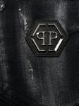 Philipp Plein джинсы скинни с эффектом потертости, черный - фото 6