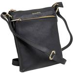 Кожаная мини-сумка через плечо Champs Gala Collection, черный - фото 5