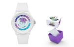 Disney Часы Stitch Series Quartz Movement Silicone Strap Watch Unisex White Dial - фото 3