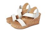 CL By Laundry Kingly Sandals Women's  White Round Toe Wedge Heel JOBB578 - фото 4