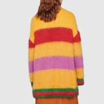 Свитер женский Gucci, желтый / зеленый - фото 4