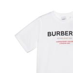 Футболка детская Burberry, белый / красный / черный - фото 2