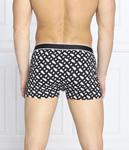 Трусы-боксеры Boss 24 с принтом, черный - фото 2