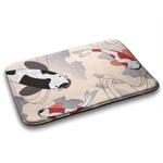 Коврик для ванной Tulup Koi-Fisch, 90x1x90 см, бежевый - фото