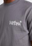 Футболка Carhartt WIP WIPTOPIA SCRIPT, Porphyry/Wax/Grey - фото 6