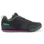Женские велотуфли Tracker Fastlace Giro, Black/Throwback Purple - фото