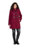 Демисезонное пальто Ulla Popken, Dark red - фото 2
