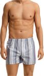 Боксеры Hanro Fancy Woven Boxer, цвет Smokey Blue Stripes - фото